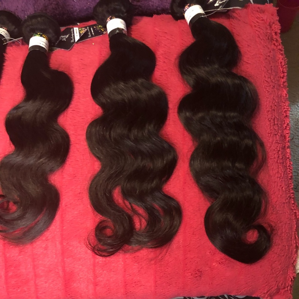 Brazilian bundles, Lace front wigs & closures